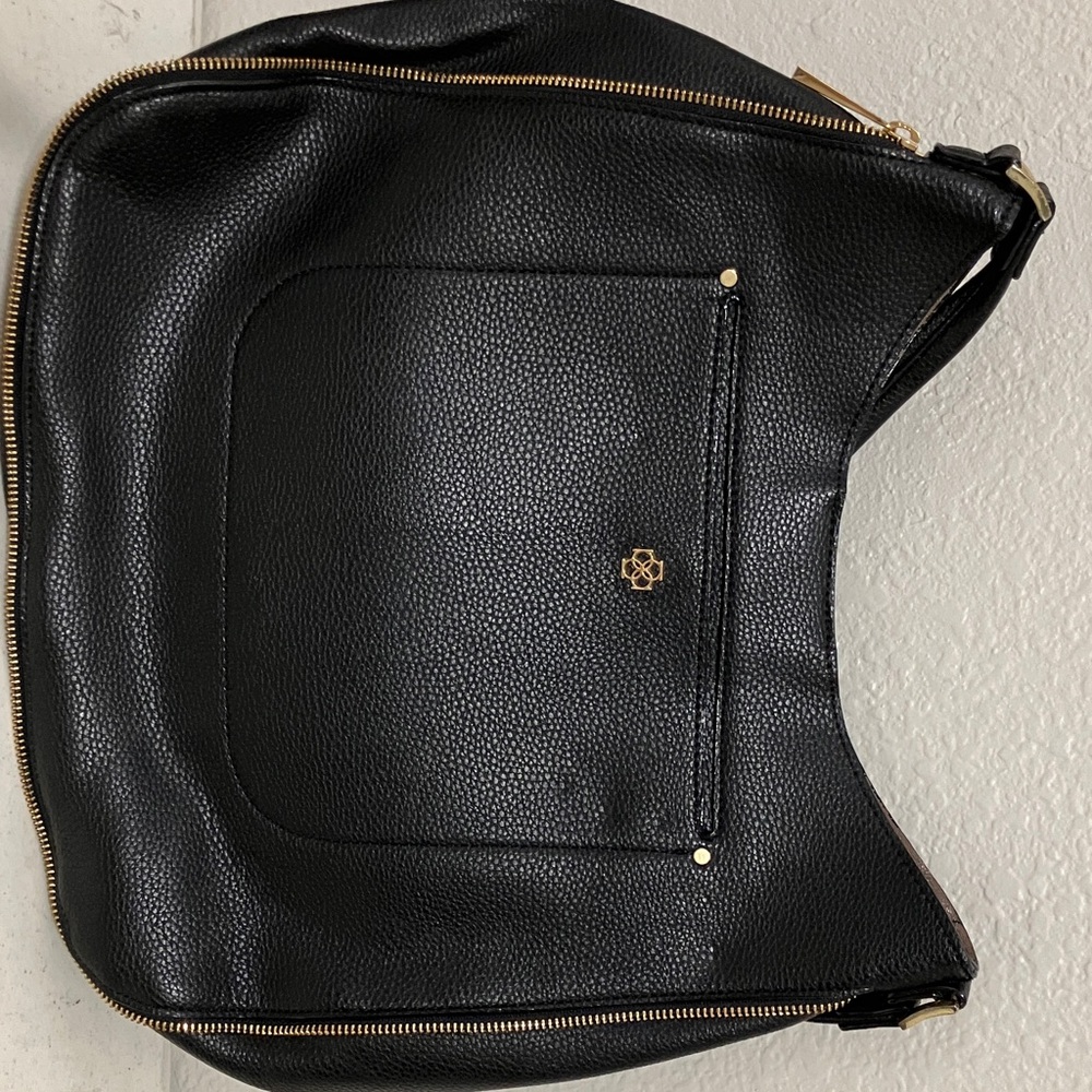 Black Leather Men's Bag